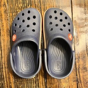 Crocs, navy, child size 9